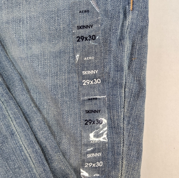 Aeropostale  Women's Skinny Ankle Light Blue Stretch Denim - Picture 2 of 10